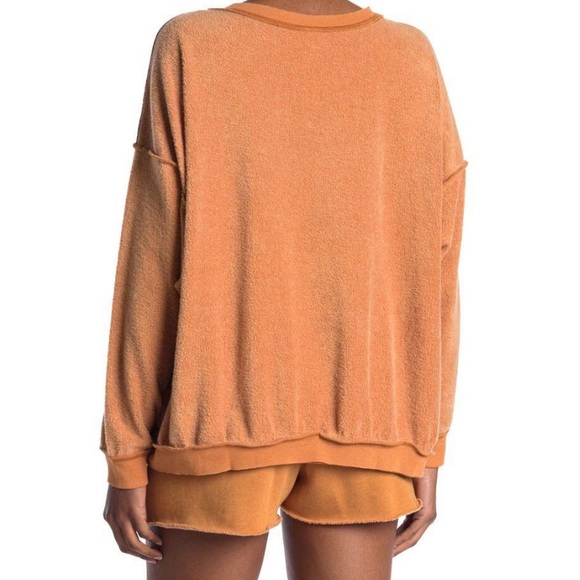 NWT Free People FP Movement Kelly Two Piece Matching Set in Cognac Vintage Look - Picture 3 of 5